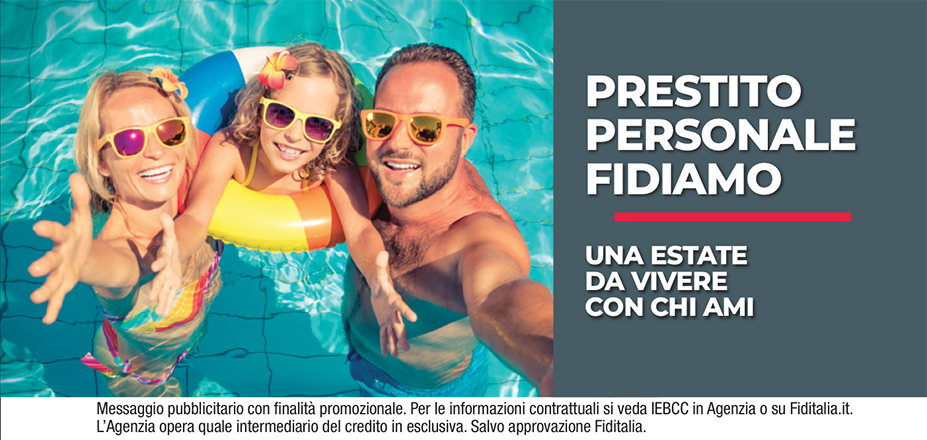 Agenzia MD Financial Services S.r.l. Fiditalia | Catania, San Giovanni La Punta | Prestito Personale Fidiamo - Ti aspettiamo per realizzare i tuoi progetti. Messaggio pubblicitario con finalità promozionale. Per le informazioni contrattuali si veda IEBCC in Agenzia o su Fiditalia.it. L’Agenzia opera quale intermediario del credito in esclusiva. Salvo approvazione Fiditalia.